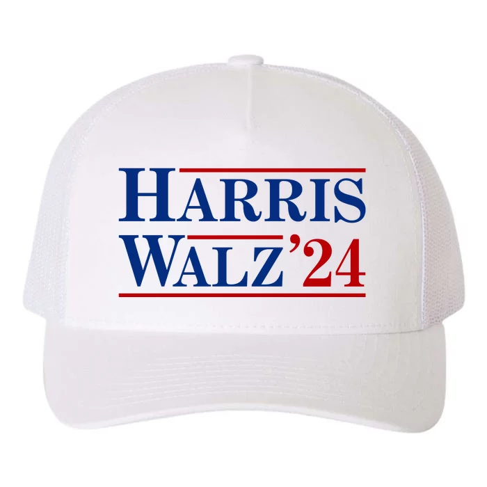 Harris Waltz 2024 Election Kamala Harris Tim Waltz Yupoong Adult 5-Panel Trucker Hat