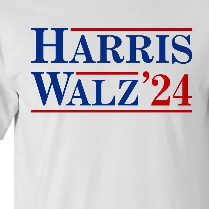 Harris Waltz 2024 Election Kamala Harris Tim Waltz Tall T-Shirt