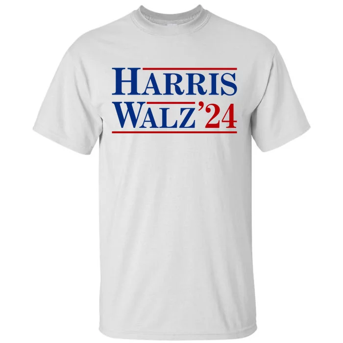 Harris Waltz 2024 Election Kamala Harris Tim Waltz Tall T-Shirt