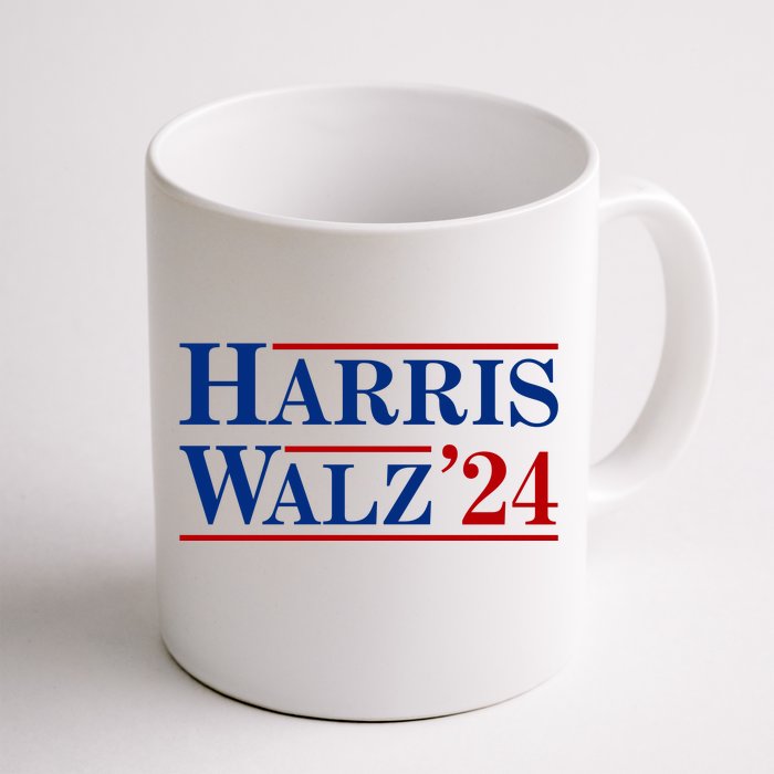 Harris Waltz 2024 Election Kamala Harris Tim Waltz Front & Back Coffee Mug