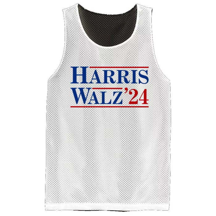 Harris Waltz 2024 Election Kamala Harris Tim Waltz Mesh Reversible Basketball Jersey Tank