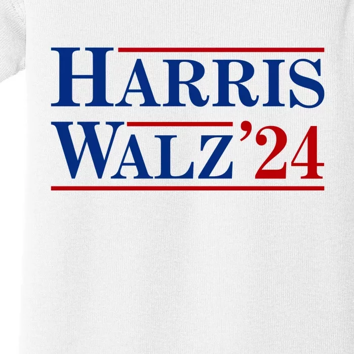 Harris Waltz 2024 Election Kamala Harris Tim Waltz Baby Bodysuit