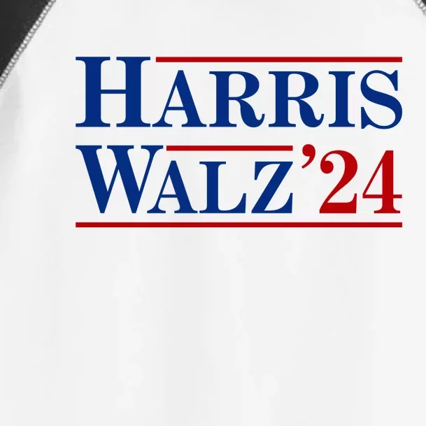 Harris Waltz 2024 Election Kamala Harris Tim Waltz Toddler Fine Jersey T-Shirt