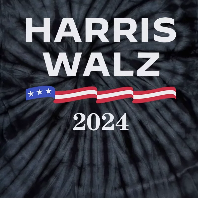 Harris Walz 2024 Election Kamala Harris Tim Walz Waltz Tie-Dye T-Shirt