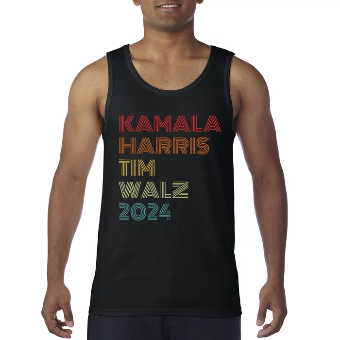 Harris Walz 2024 Kamala Harris Tim Walz Vintage Tank Top