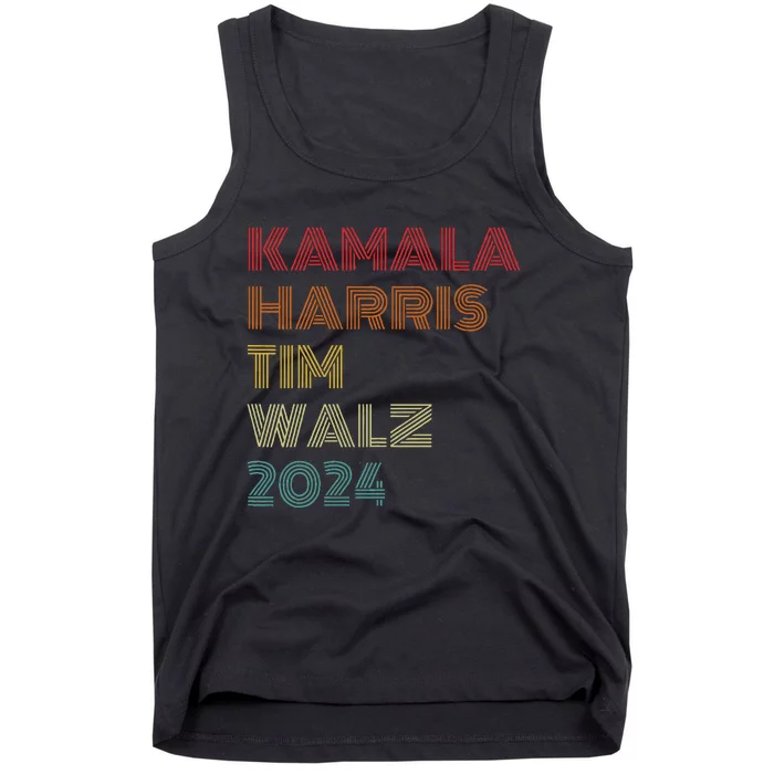 Harris Walz 2024 Kamala Harris Tim Walz Vintage Tank Top