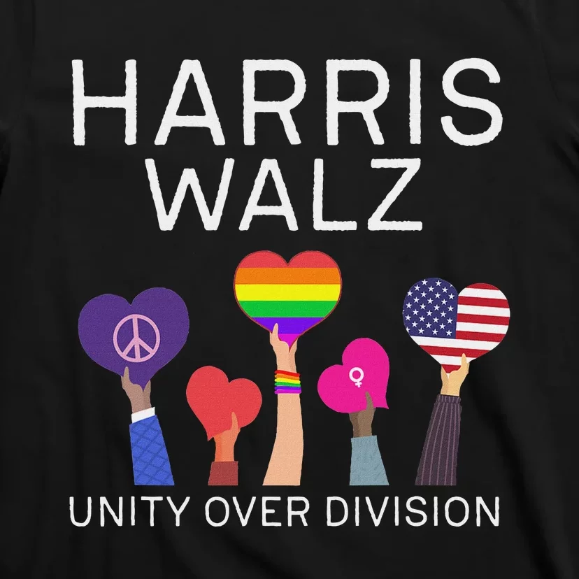 Harris Waltz 2024 Unity Over Division T-Shirt