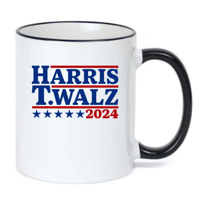 Harris Walz 2024 Funny Harris Walz Black Color Changing Mug