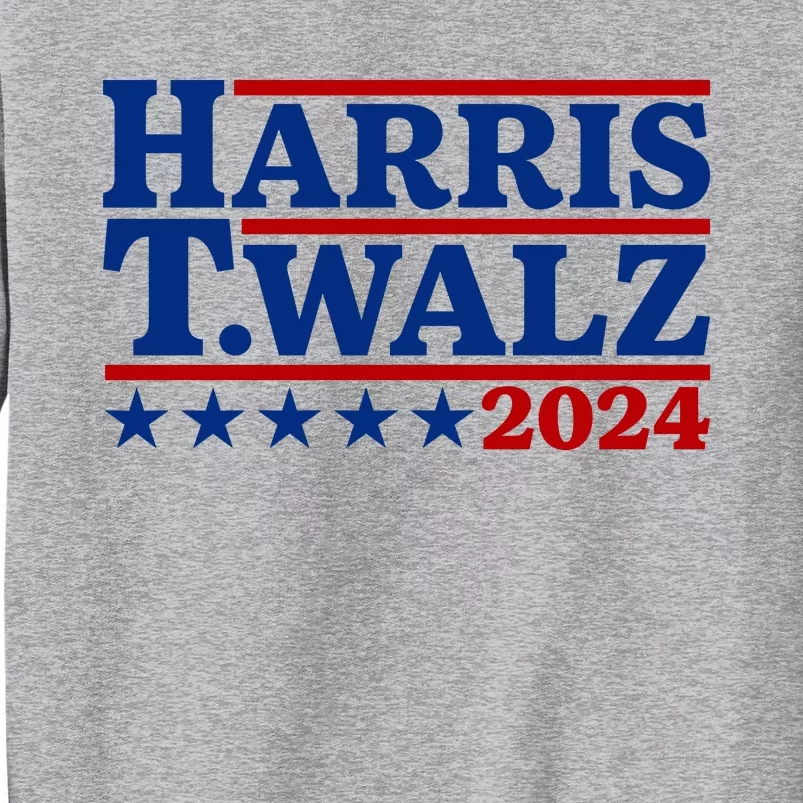 Harris Walz 2024 Funny Harris Walz Tall Sweatshirt