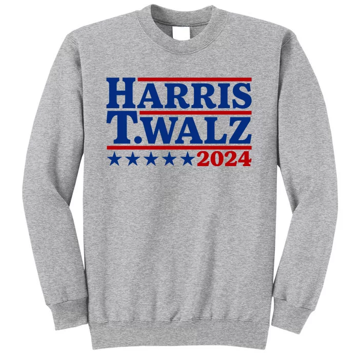 Harris Walz 2024 Funny Harris Walz Tall Sweatshirt