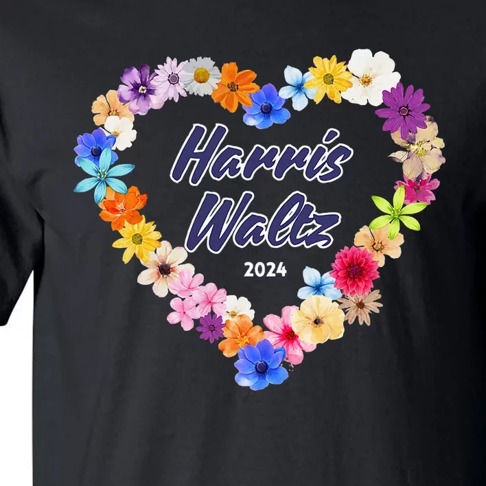 Harris Waltz 2024 Flower Tender Heart Tall T-Shirt