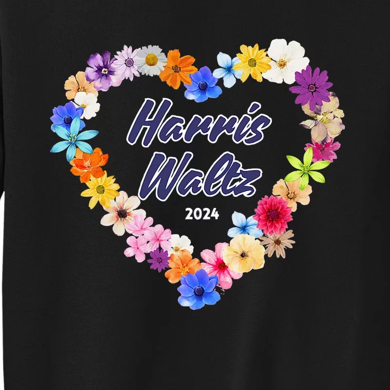 Harris Waltz 2024 Flower Tender Heart Tall Sweatshirt