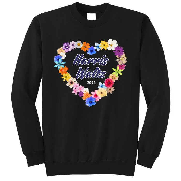 Harris Waltz 2024 Flower Tender Heart Tall Sweatshirt