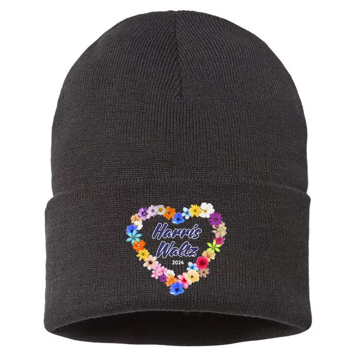 Harris Waltz 2024 Flower Tender Heart Sustainable Knit Beanie