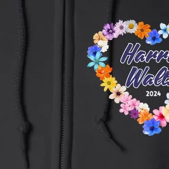 Harris Waltz 2024 Flower Tender Heart Full Zip Hoodie