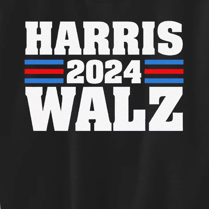 Harris Waltz 2024 Shatter The Glass Ceiling Campaign Kids Sweatshirt