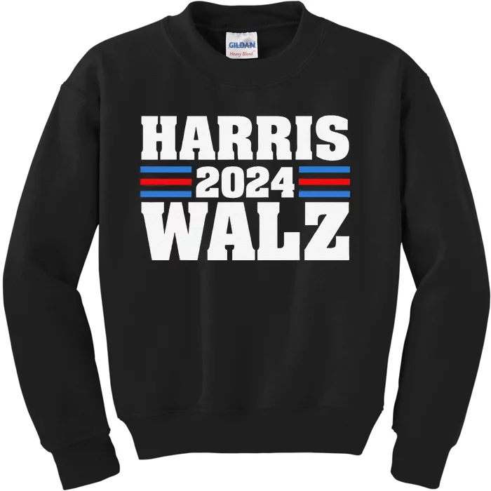 Harris Waltz 2024 Shatter The Glass Ceiling Campaign Kids Sweatshirt