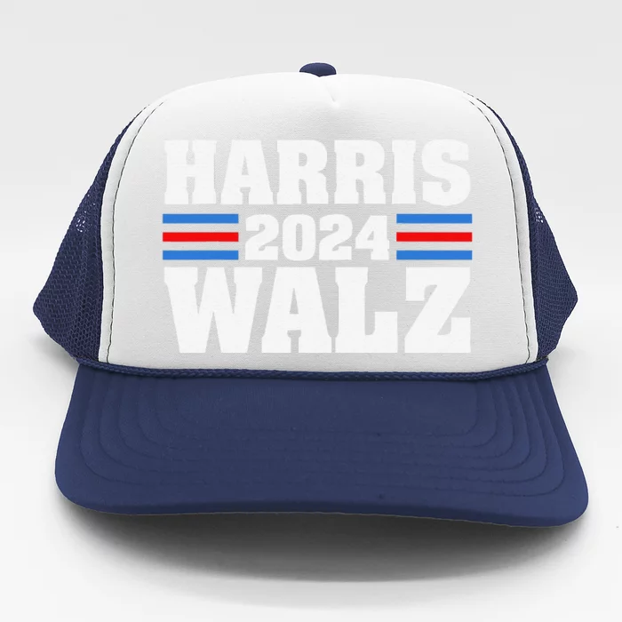 Harris Waltz 2024 Shatter The Glass Ceiling Campaign Trucker Hat