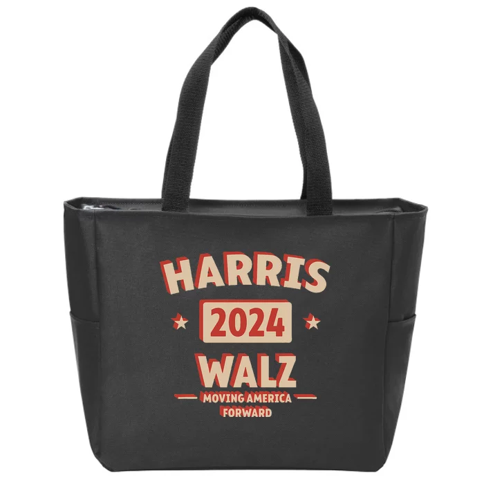 Harris Wlaz 2024 Casual Zip Tote Bag