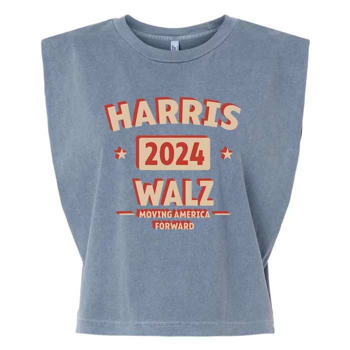 Harris Wlaz 2024 Casual Garment-Dyed Women's Muscle Tee