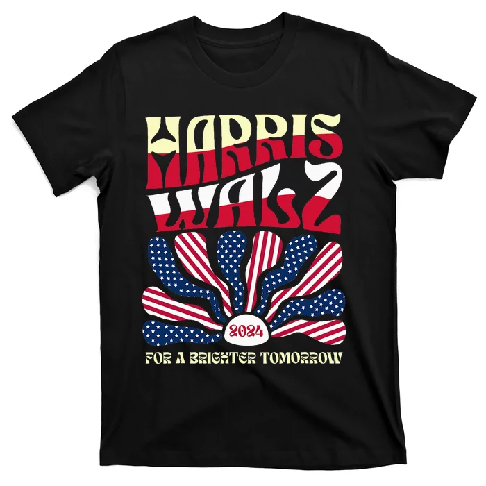 Harris Waltz 2024 For A Brighter Tomorrow T-Shirt