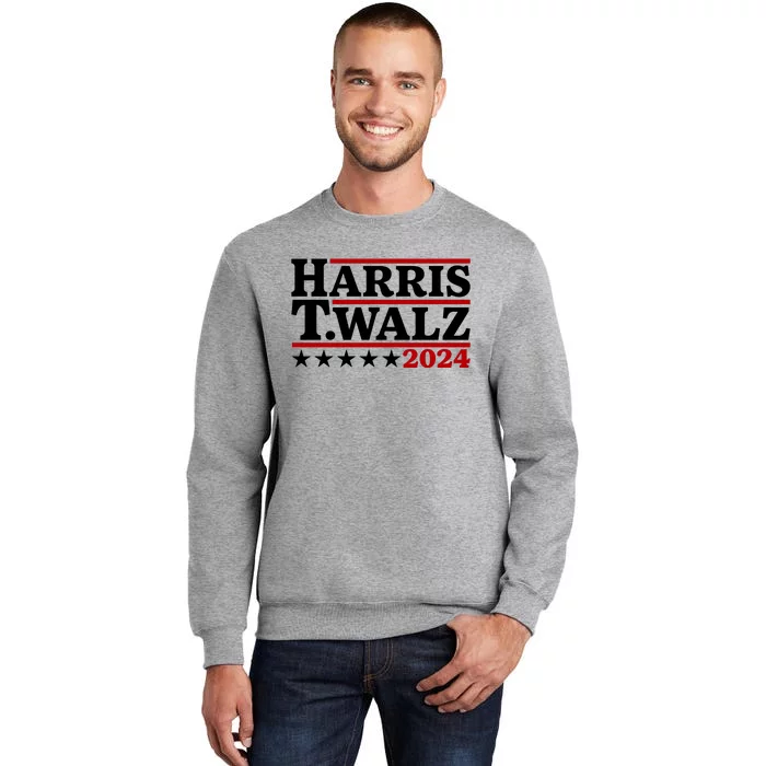 Harris Walz 2024 Funny Harris Walz Tall Sweatshirt