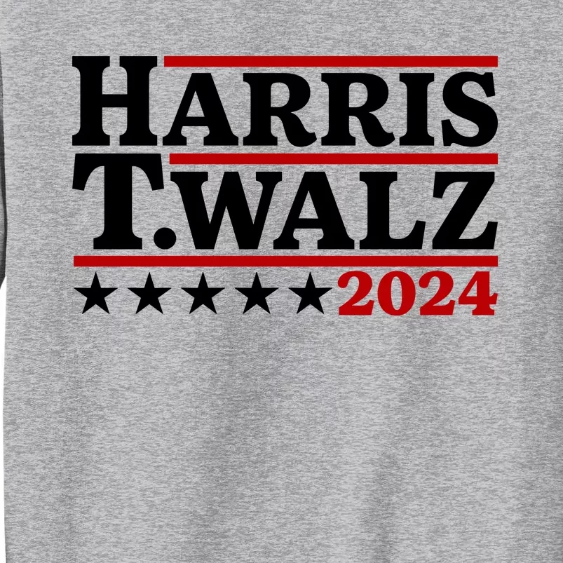 Harris Walz 2024 Funny Harris Walz Tall Sweatshirt