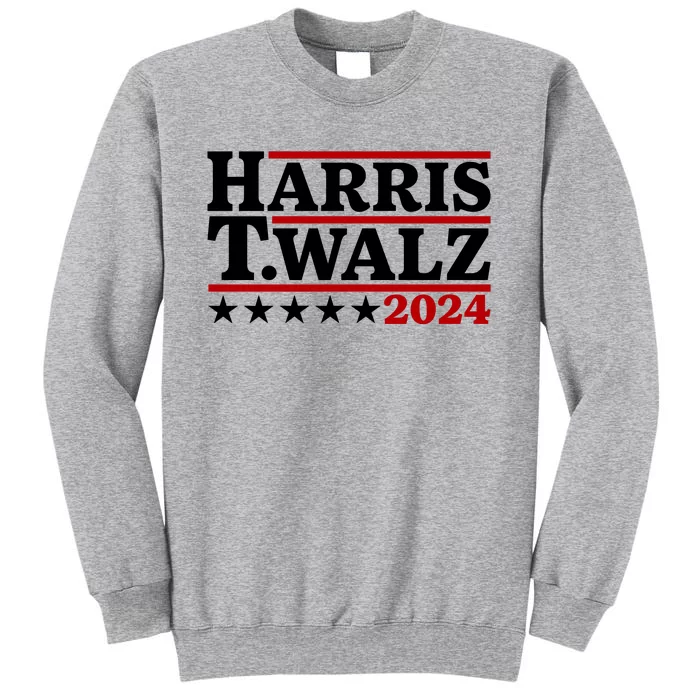 Harris Walz 2024 Funny Harris Walz Tall Sweatshirt