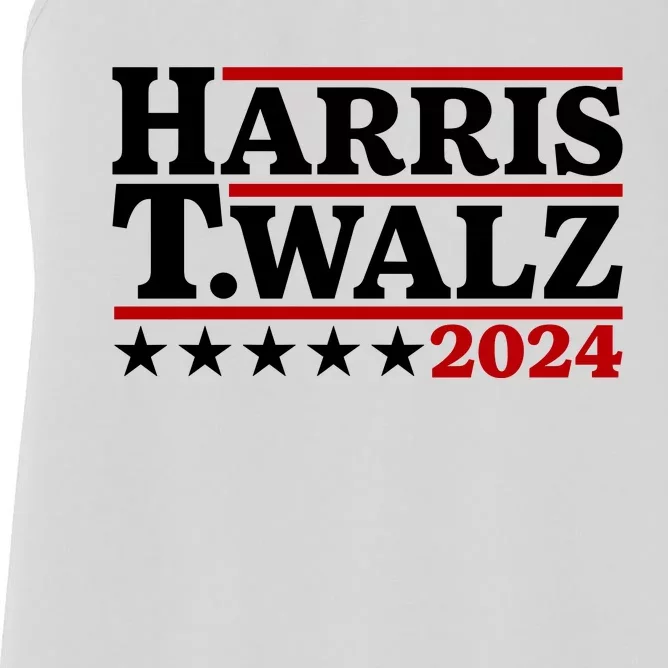 Harris Walz 2024 Funny Harris Walz Women's Racerback Tank