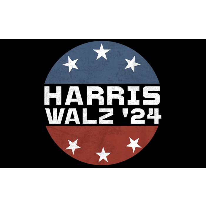 Harris Walz 2024 Campaign For President Patriotic Kamala Bumper Sticker