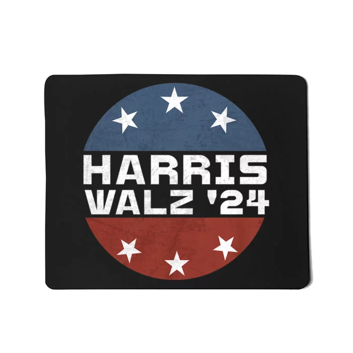 Harris Walz 2024 Campaign For President Patriotic Kamala Mousepad