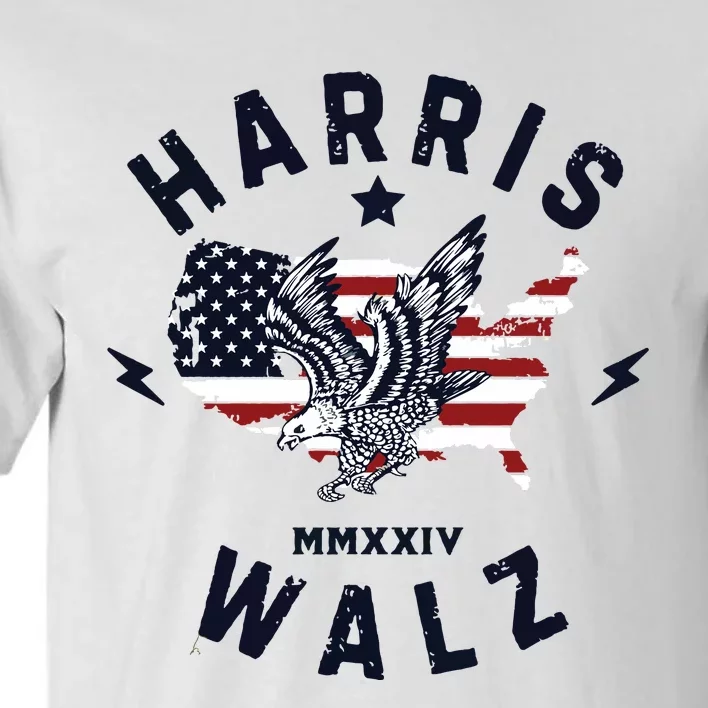 Harris Walz 2024 Kamala Rally Tall T-Shirt