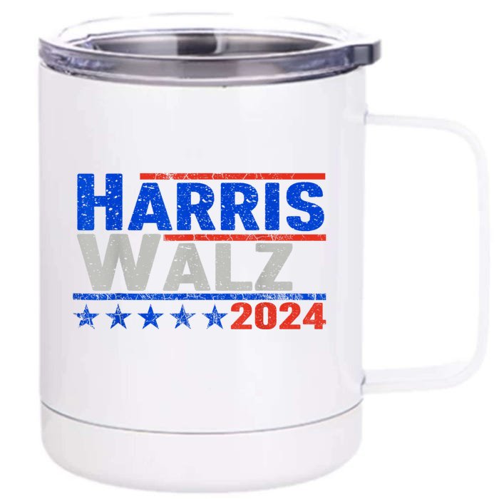 Harris Waltz 2024 Front & Back 12oz Stainless Steel Tumbler Cup