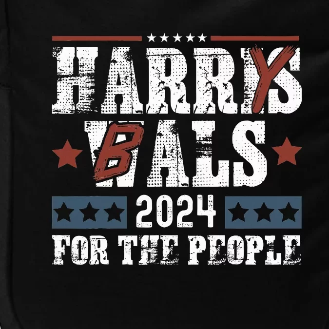 Harris Walz 24 Harry Balz 2024 Meme Democratics Vote Impact Tech Backpack