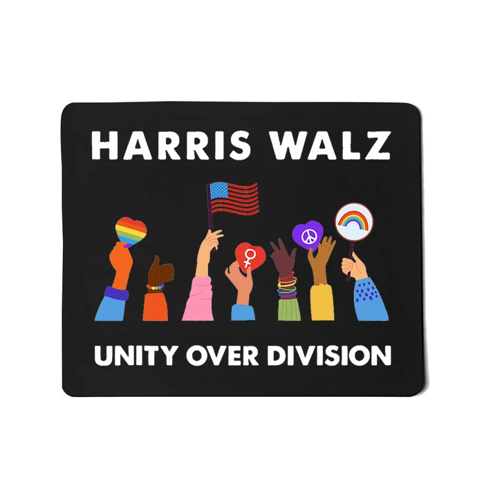 Harris Waltz 2024 Unity Over Division Mousepad