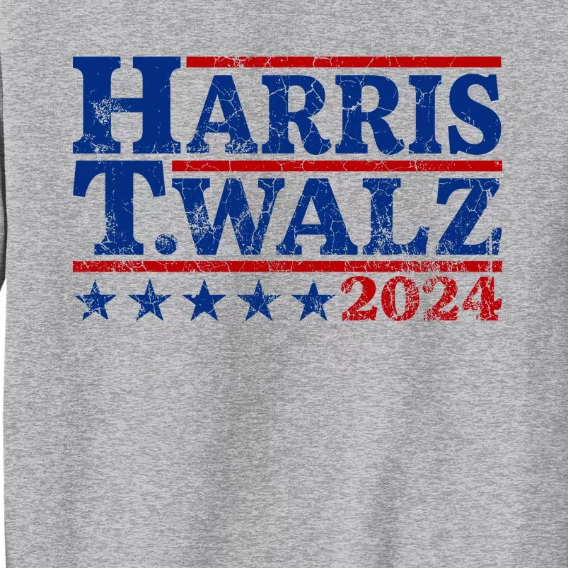 Harris Walz 2024 Funny Harris Walz Tall Sweatshirt