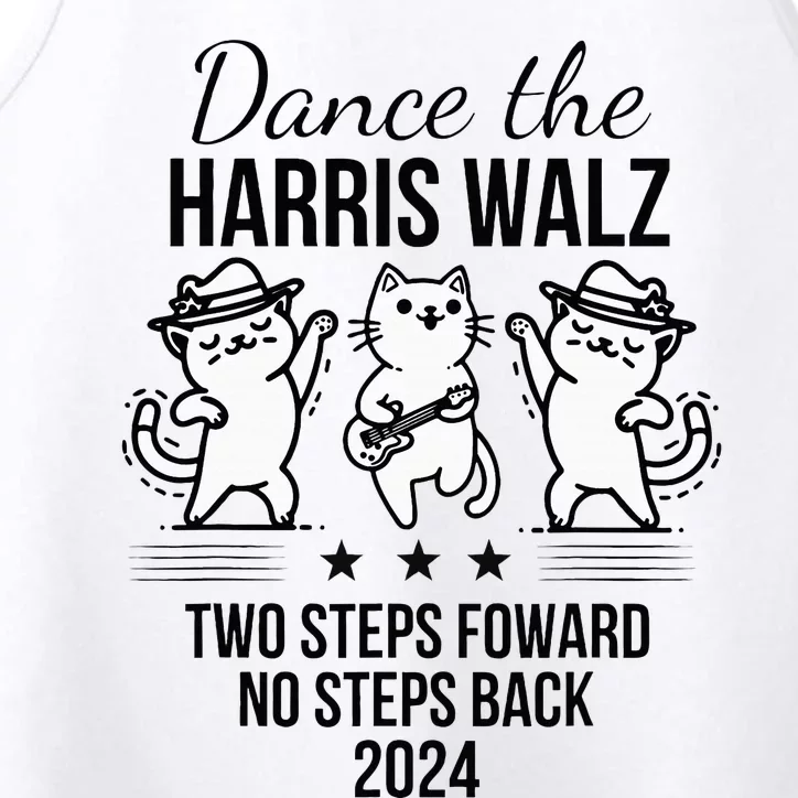 Harris Walz 2024 Waltz Dance 2 Steps Forward Performance Tank