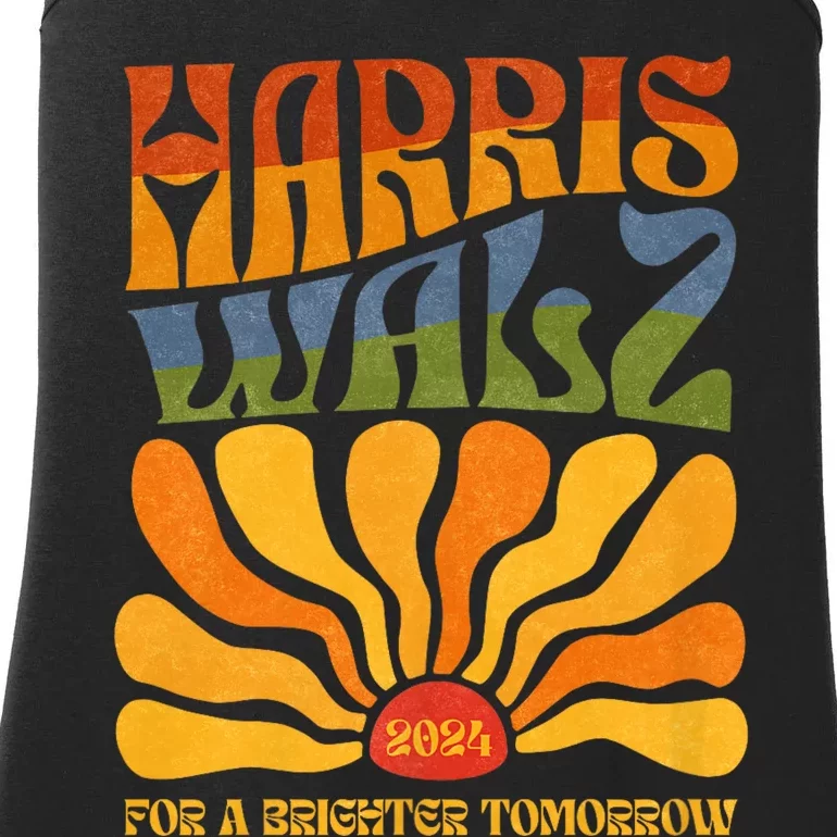 Harris Waltz 2024 For A Brighter Tomorrow Boho Aesthetic Ladies Essential Tank