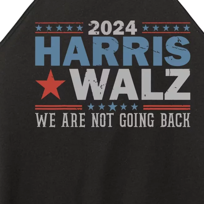 Harris Waltz 2024 Were Not Going Back Walz Kamala Harris Women’s Perfect Tri Rocker Tank