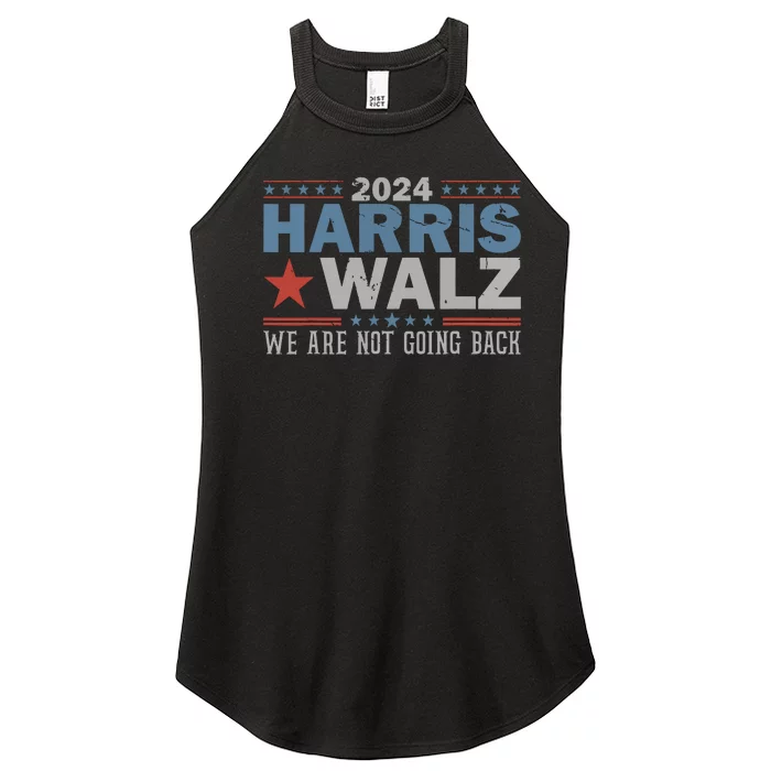 Harris Waltz 2024 Were Not Going Back Walz Kamala Harris Women’s Perfect Tri Rocker Tank