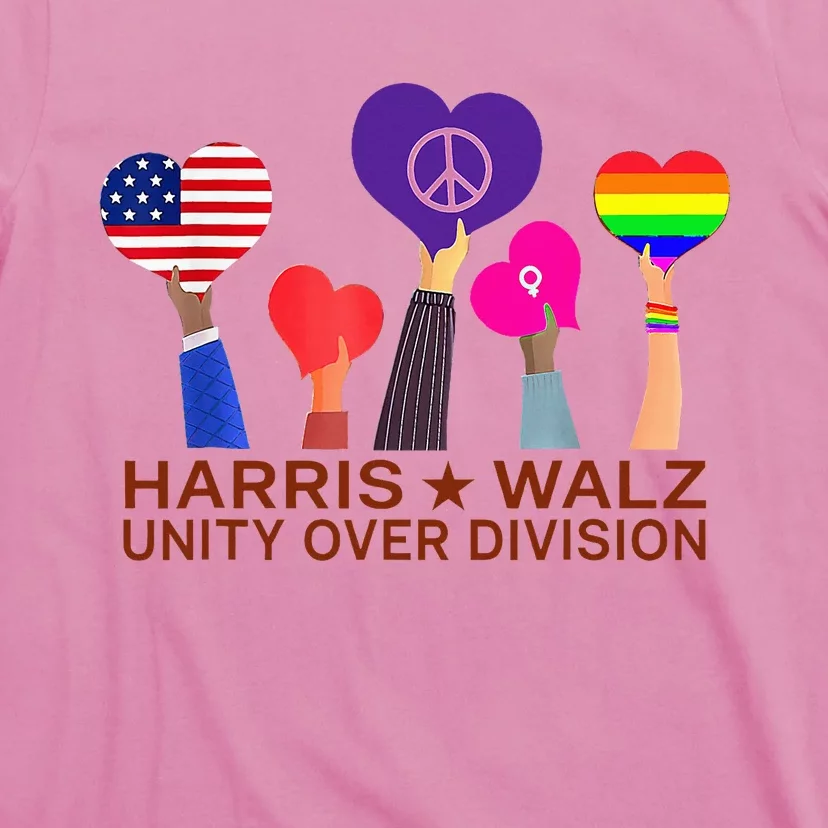 Harris Waltz 2024 Unity Over Division T-Shirt