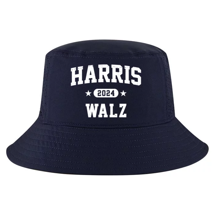 Harris Waltz 2024 Election Democrat Cool Comfort Performance Bucket Hat