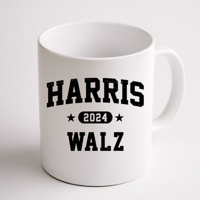 Harris Waltz 2024 Election Democrat Front & Back Coffee Mug