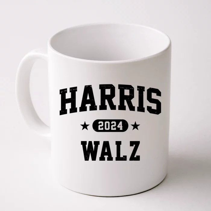 Harris Waltz 2024 Election Democrat Front & Back Coffee Mug