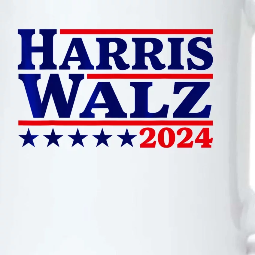 Harris Walz 2024 Election Logo Black Color Changing Mug