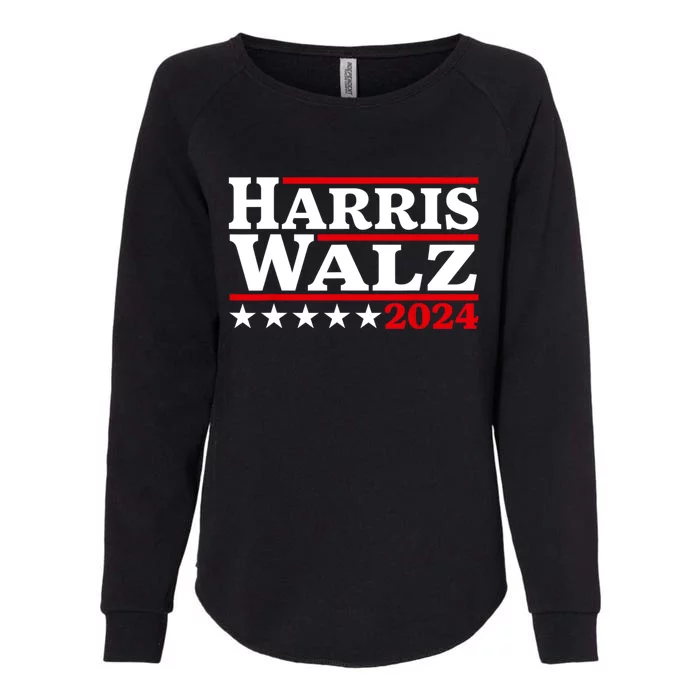 Harris Walz 2024 Election Logo Womens California Wash Sweatshirt