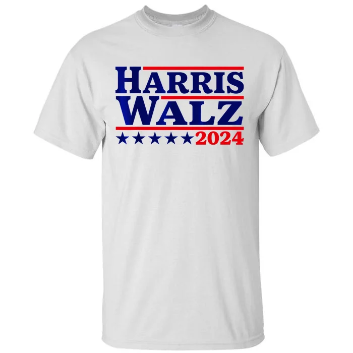 Harris Walz 2024 Election Logo Tall T-Shirt