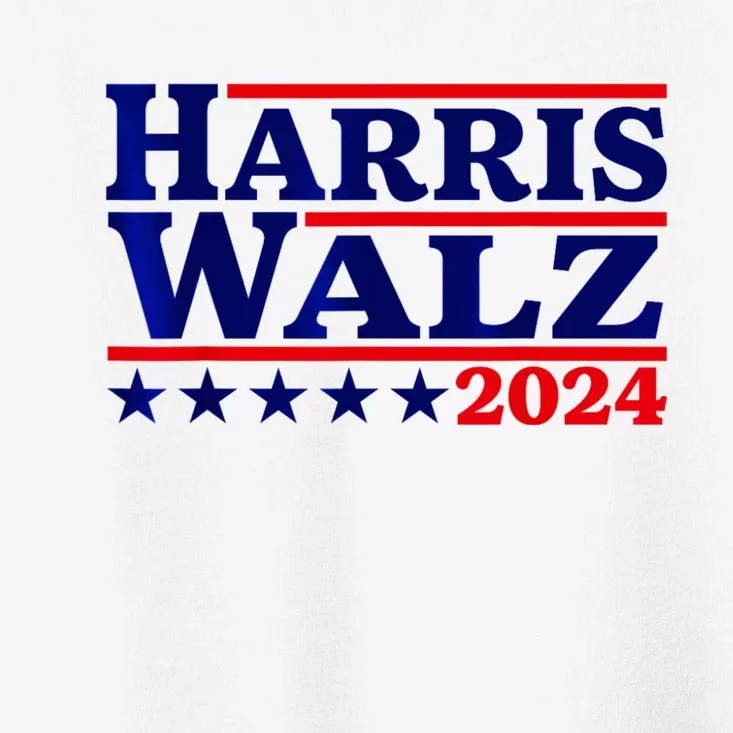 Harris Walz 2024 Election Logo Toddler T-Shirt