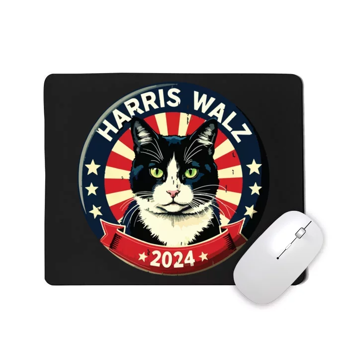 Harris Waltz 2024 Election Kamala Harris Tim Waltz 2024 Mousepad