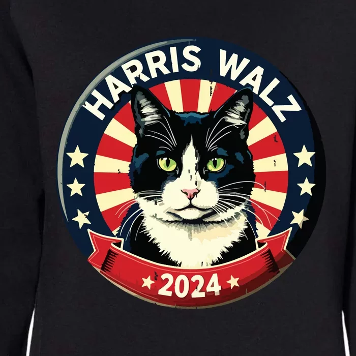 Harris Waltz 2024 Election Kamala Harris Tim Waltz 2024 Womens California Wash Sweatshirt